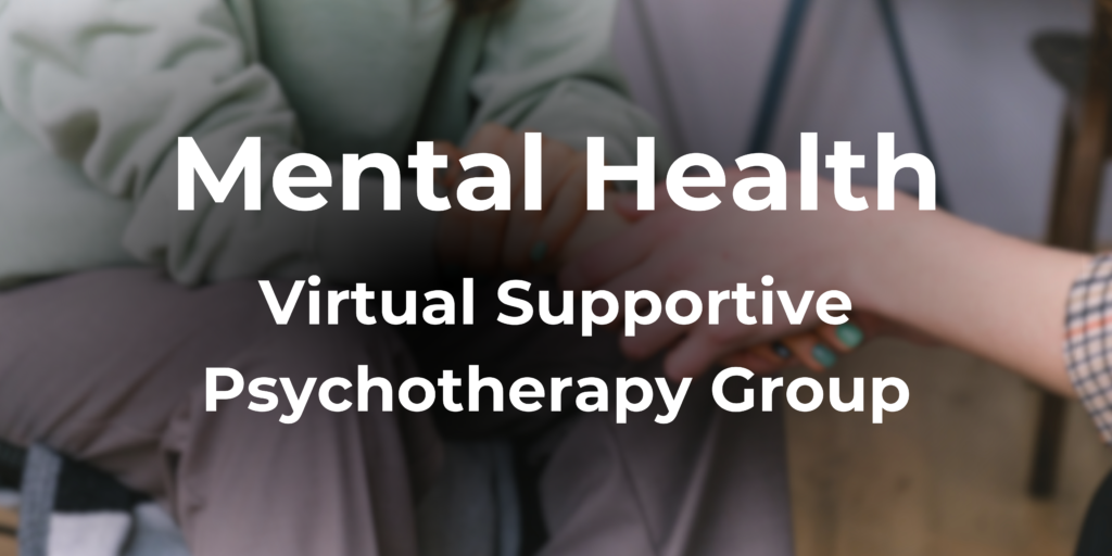 Supportive Psychotherapy Groups - Grace Health Centre